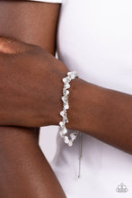 Load image into Gallery viewer, Show-Stopping Sass White Bracelet