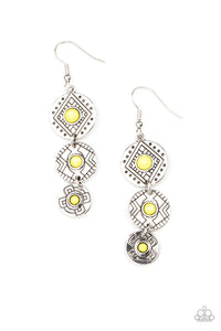 Totem Temptress Yellow Earrings