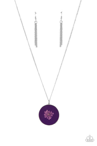 Prairie Picnic Purple Necklace