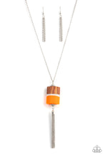 Load image into Gallery viewer, Reel It In Orange Necklace