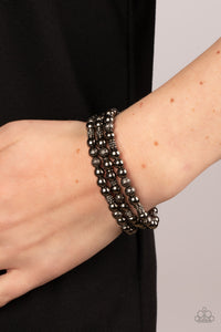 Boundless Boundaries Black Bracelet