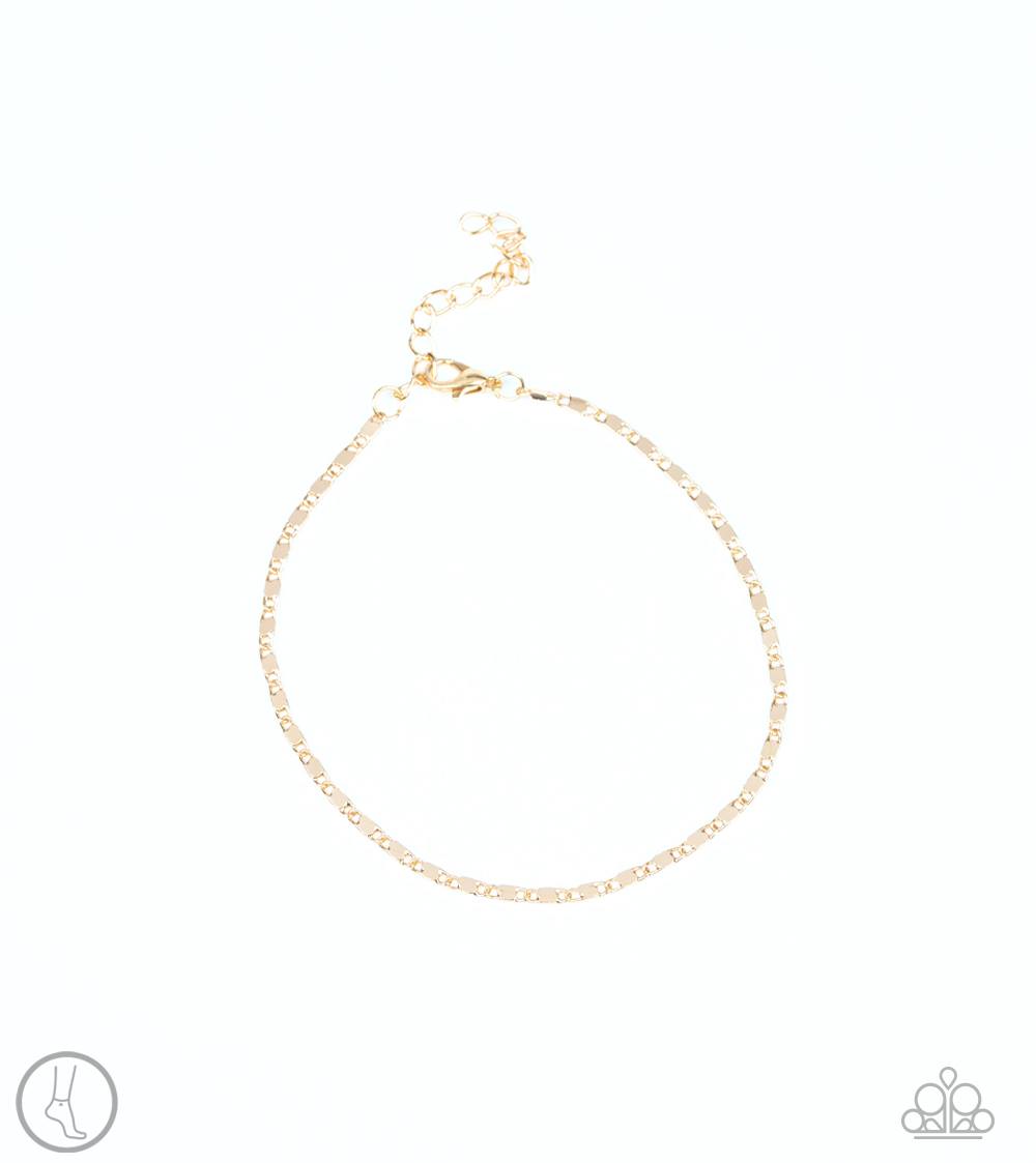Sun-Kissed Radiance Gold Anklet
