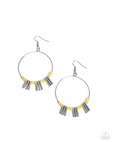 Luxe Lagoon Yellow Earring