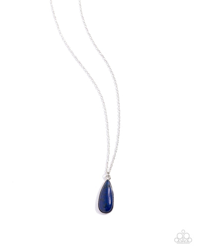 Earthy Enchantment Blue Necklace