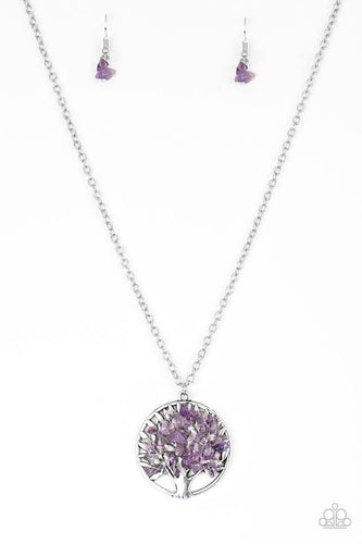 Naturally Nirvana Purple Necklace