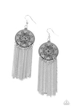 Load image into Gallery viewer, Fringe Control Silver Earring