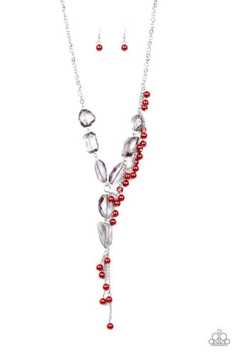 Prismatic Princess Red Necklace