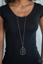 Load image into Gallery viewer, Forest Flair Yellow Necklace