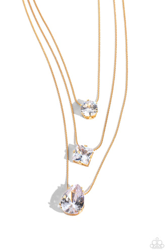 Lustrous Layers Gold Necklace