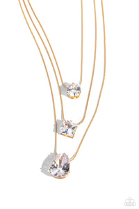 Lustrous Layers Gold Necklace