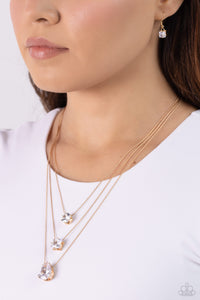 Lustrous Layers Gold Necklace