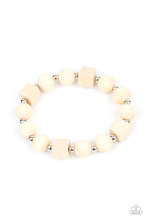 Timber Trendsetter White Bracelet