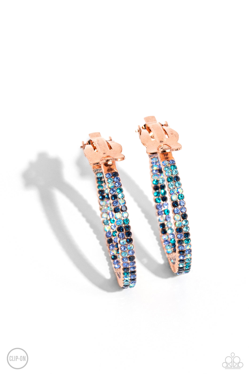 Outstanding Ombre Copper Earring
