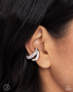 Sizzling Spotlight White Earring