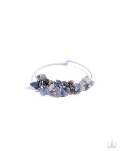 Dainty Deconstruction Blue Bracelet