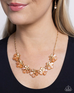 Consistent Chic Orange Necklace