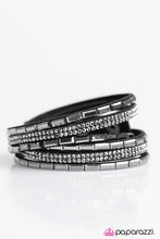 Load image into Gallery viewer, Welcome To The Fashion Show Black Bracelet