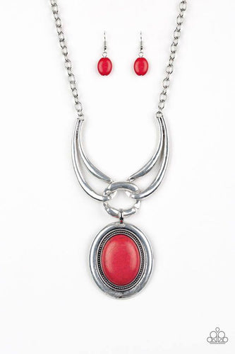 Divide And RULER Red Necklace
