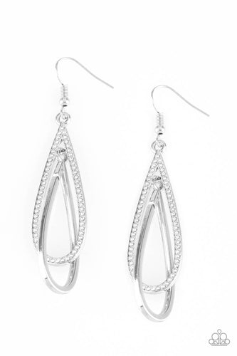 Spotlight Splendor White Earring