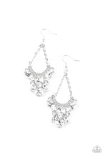 Load image into Gallery viewer, Bling Bouquets White Earring