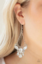 Load image into Gallery viewer, Bling Bouquets White Earring