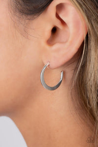 Runway Ready Silver Earrings