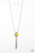 Load image into Gallery viewer, Happy As Can BEAM Yellow Necklace