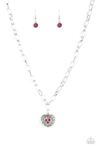 No Love Lost Red Necklace