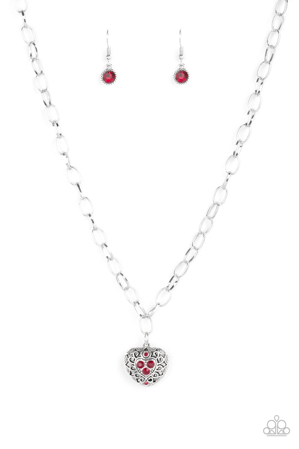 No Love Lost Red Necklace
