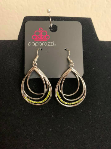 Outrageously Opulent Green Earring