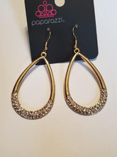 Load image into Gallery viewer, Take A Dip Gold Earring