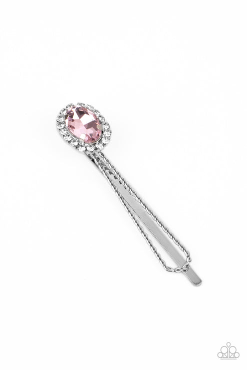Gala Glitz Pink Hair Clip