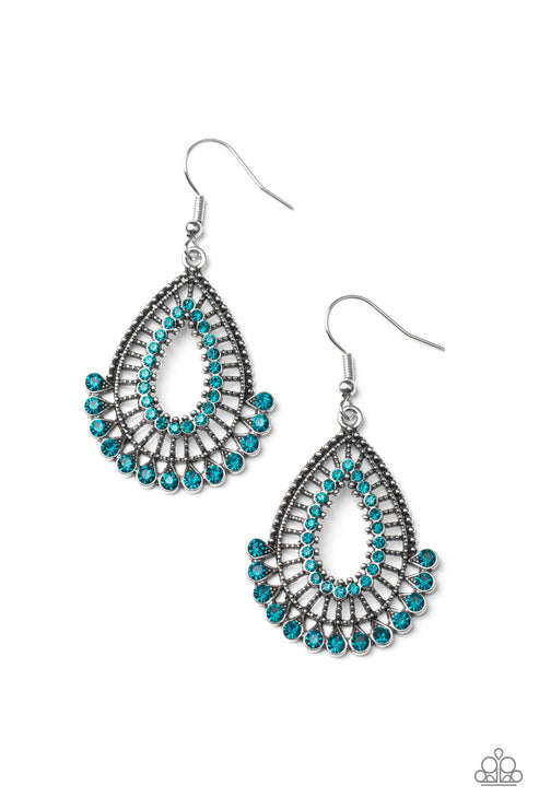 Castle Collection Blue Earring