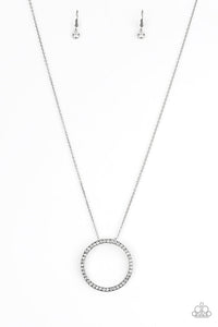 Center Of Attention Black Necklace