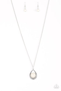 Rio Rancho Resplendence White Necklace