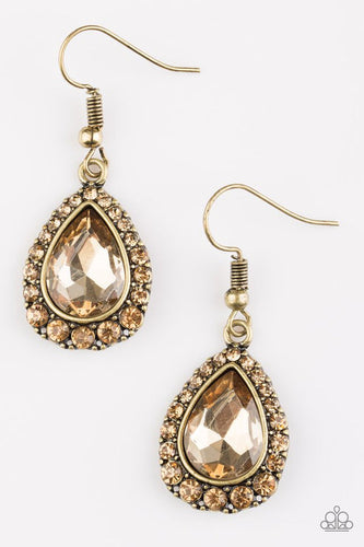 Ready, Set, GLOW! Brass Earring