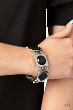 Load image into Gallery viewer, Asymmetrical A-Lister Black Bracelet