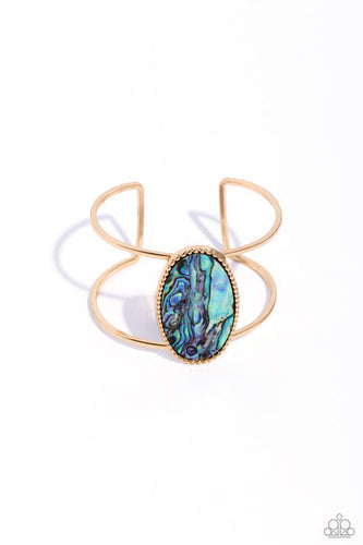 Enigmatic Energy Gold Bracelet