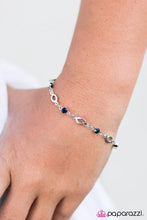 Load image into Gallery viewer, Love Don&#39;t Cost A Thing Blue Bracelet
