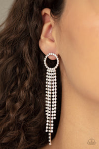 Endless Sheen White Earring