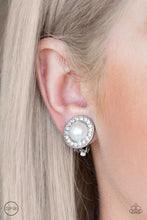 Load image into Gallery viewer, Definitely Dapper White Earring