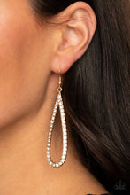 Load image into Gallery viewer, Glitzy Goals Gold Earring