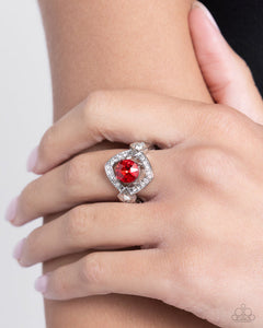 Undefeated Dazzle Red Ring