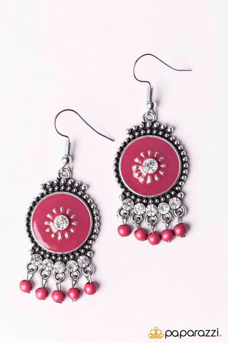 Such A Flirt Pink Earring