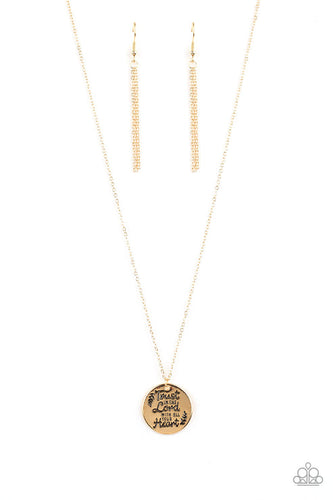 All You Need Is Trust Gold Necklace