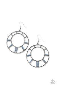 Fleek Fortress Blue Earring