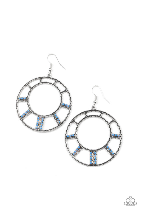 Fleek Fortress Blue Earring