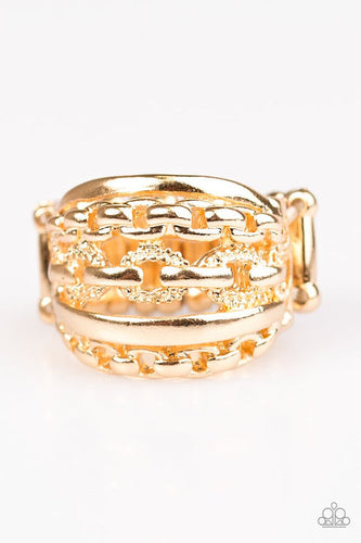 A CHIC Reaction Gold Ring