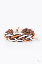 Load image into Gallery viewer, Adventure Travel Orange Bracelet