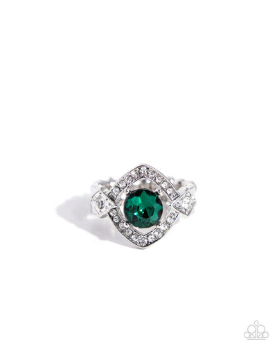 Undefeated Dazzle Green Ring